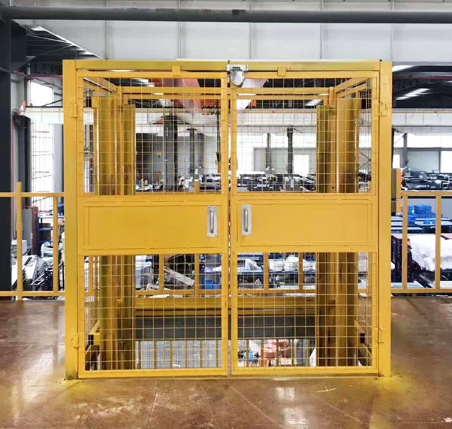 萍乡智能导轨式升降机亮相